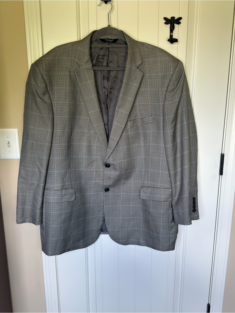 Jos. A. Bank Grey Plaid Sport Coat